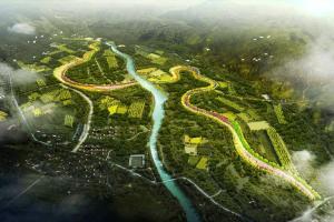 天津薊縣滿族風情園概念規劃